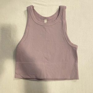 Lavender High Neck Nikibiki Tank